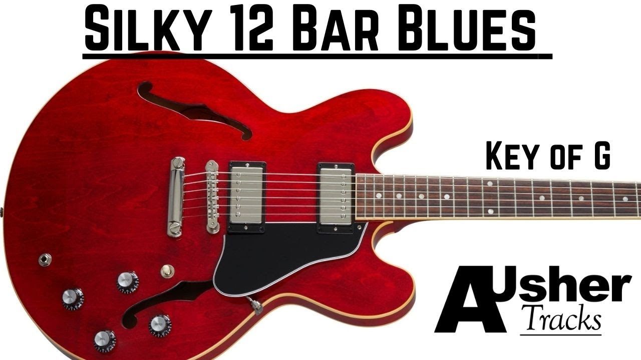 Silky 12 Bar Blues in G | Guitar Backing Track