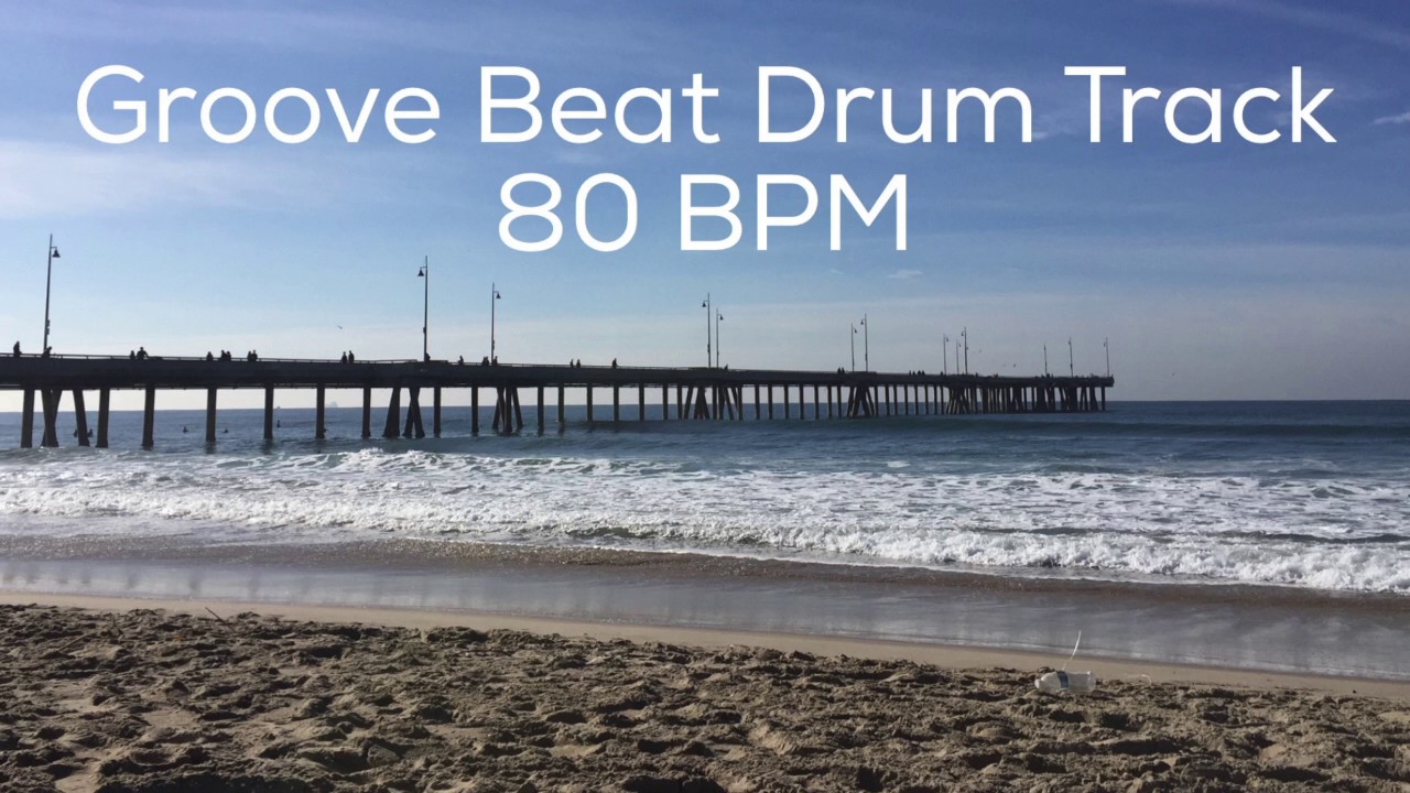 Groove Beat Drum Track 80 BPM