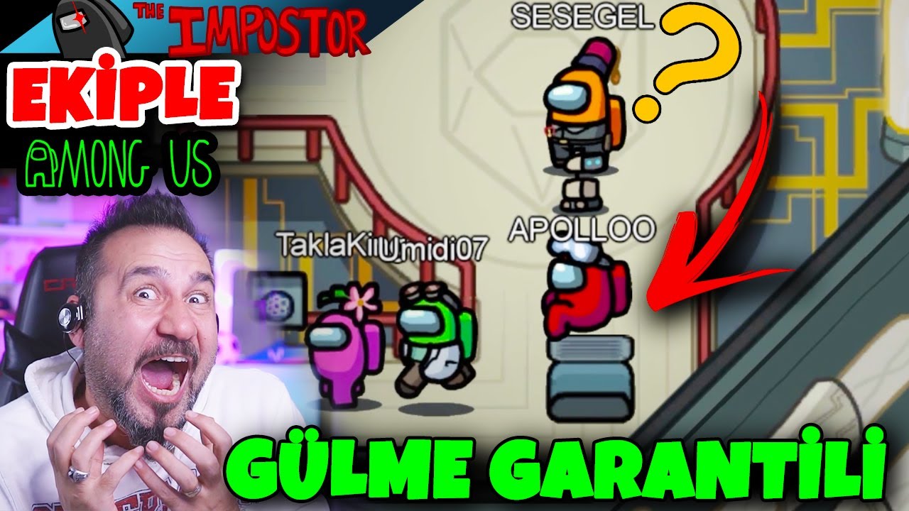 GÜLMEKTEN KARNIMIZ AĞRIDI! AMONG US GERÇEK HAYAT TROLL BÖLÜM! | 10 YOUTUBER AMONG US OYNUYORUZ