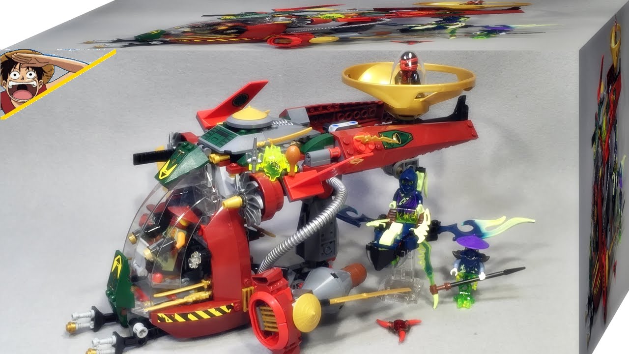 레고 닌자고 로닌 REX 70735 에어짓주 전투기 조립 리뷰 Lego Ninjago shadow of Ronin R.E.X