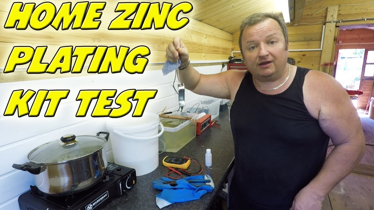 Home Zinc Plating Kit Set Up | Gateros 10 litre Kit