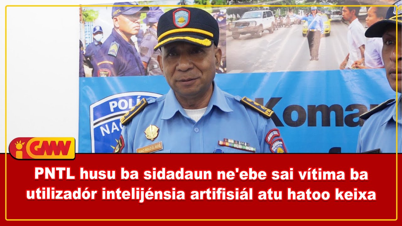 PNTL husu ba sidadaun ne'ebe sai vítima ba utilizadór intelijénsia artifisiál atu hatoo keixa