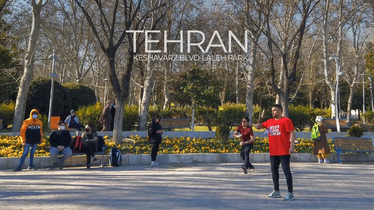 TEHRAN 2021 - Friday Walk on Keshavarz Boulevard & Laleh Park