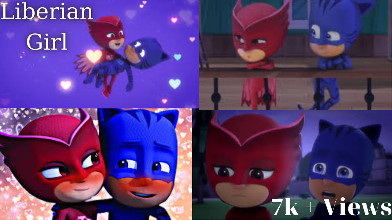 💙Catboy X Owlette❤//Liberian Girl//💙❤
