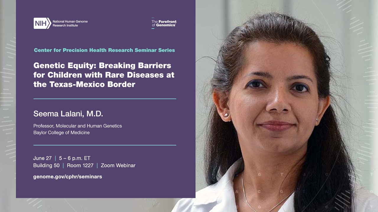 CPHR Seminar Series - Seema Lalani