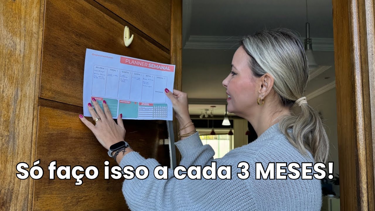 Limpezas Que Faço a Cada 3 Meses pra Nunca Precisar Fazer Faxina!