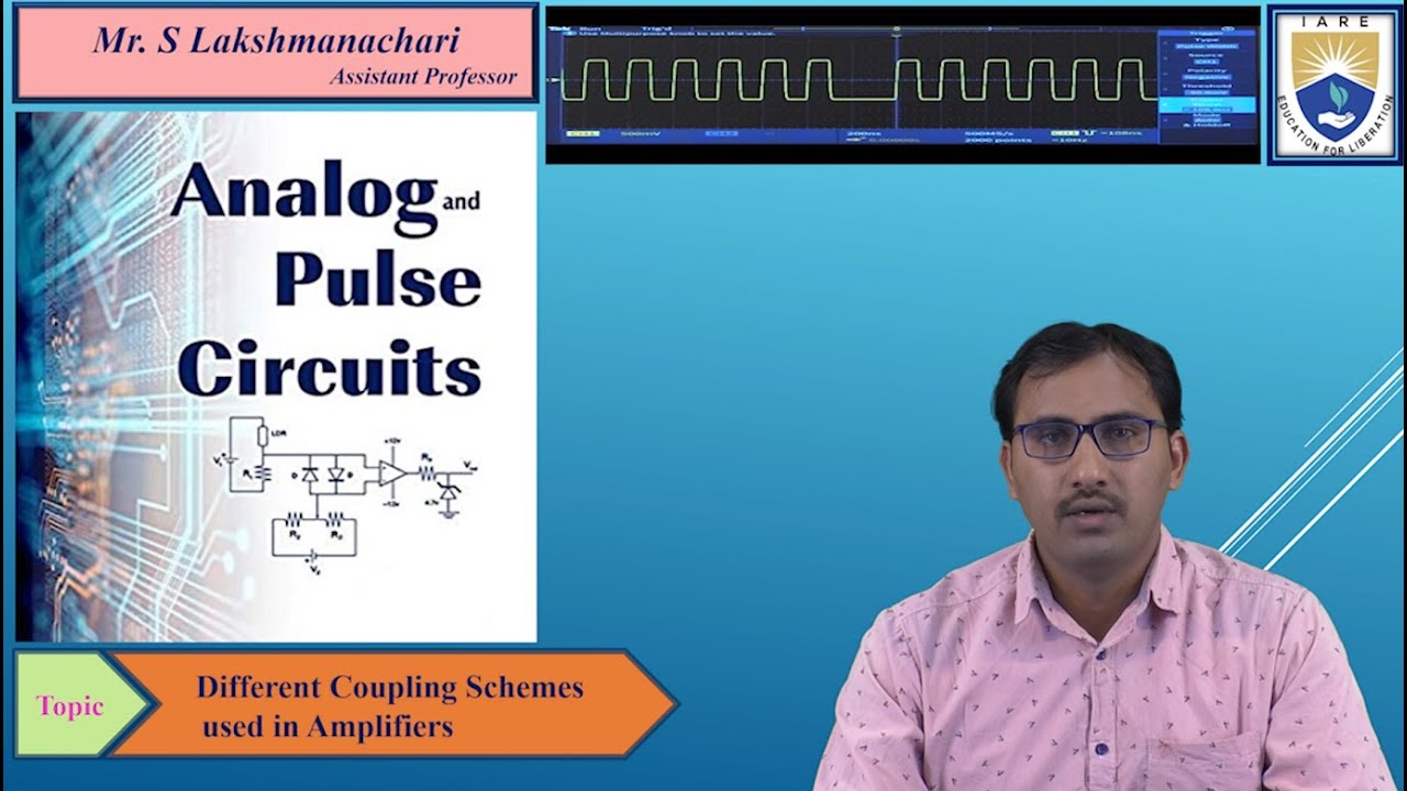 Different Coupling Schemes used in Amplifiers by Mr. S Lakshmanachari