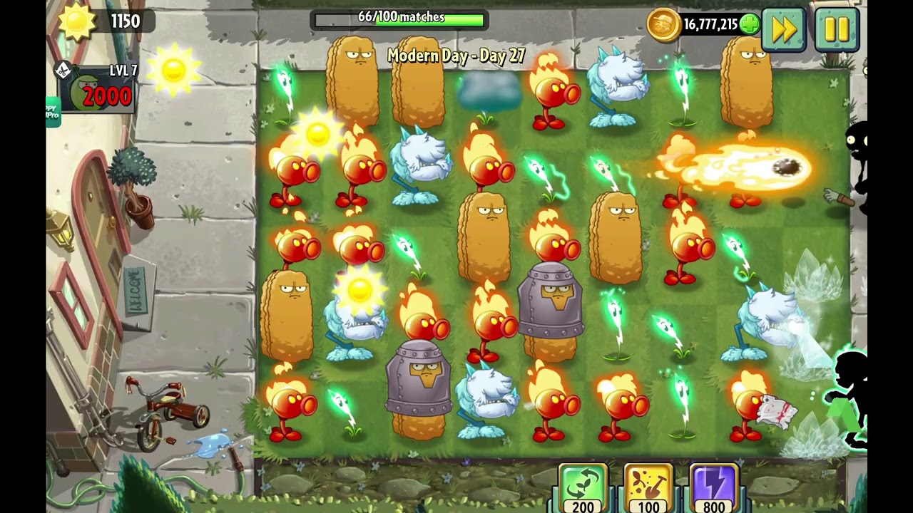 PLANTS VS ZOMBIES 2 | MODERN DAY | DAY 27
