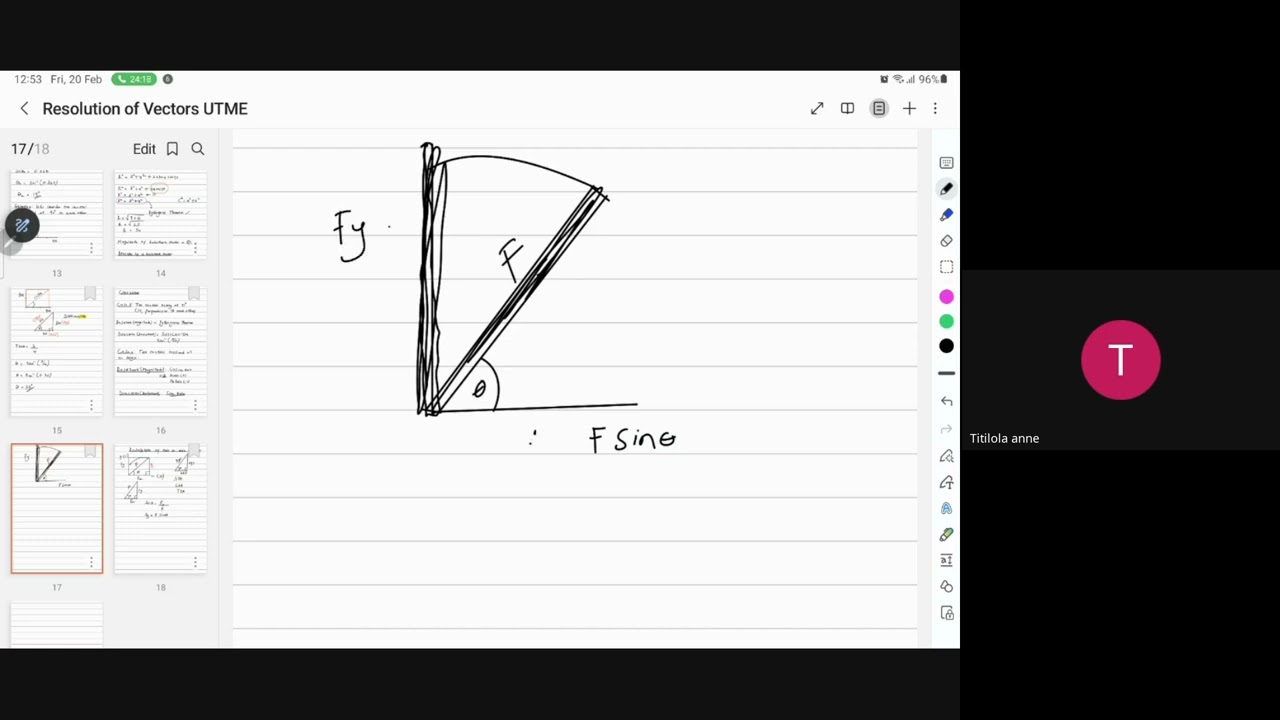 Physics session - Day 4 (20th February 2026)