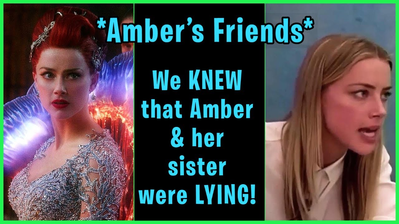 Amber's FRIENDS KNEW she would do this! (Johnny Depp, Amber Heard)