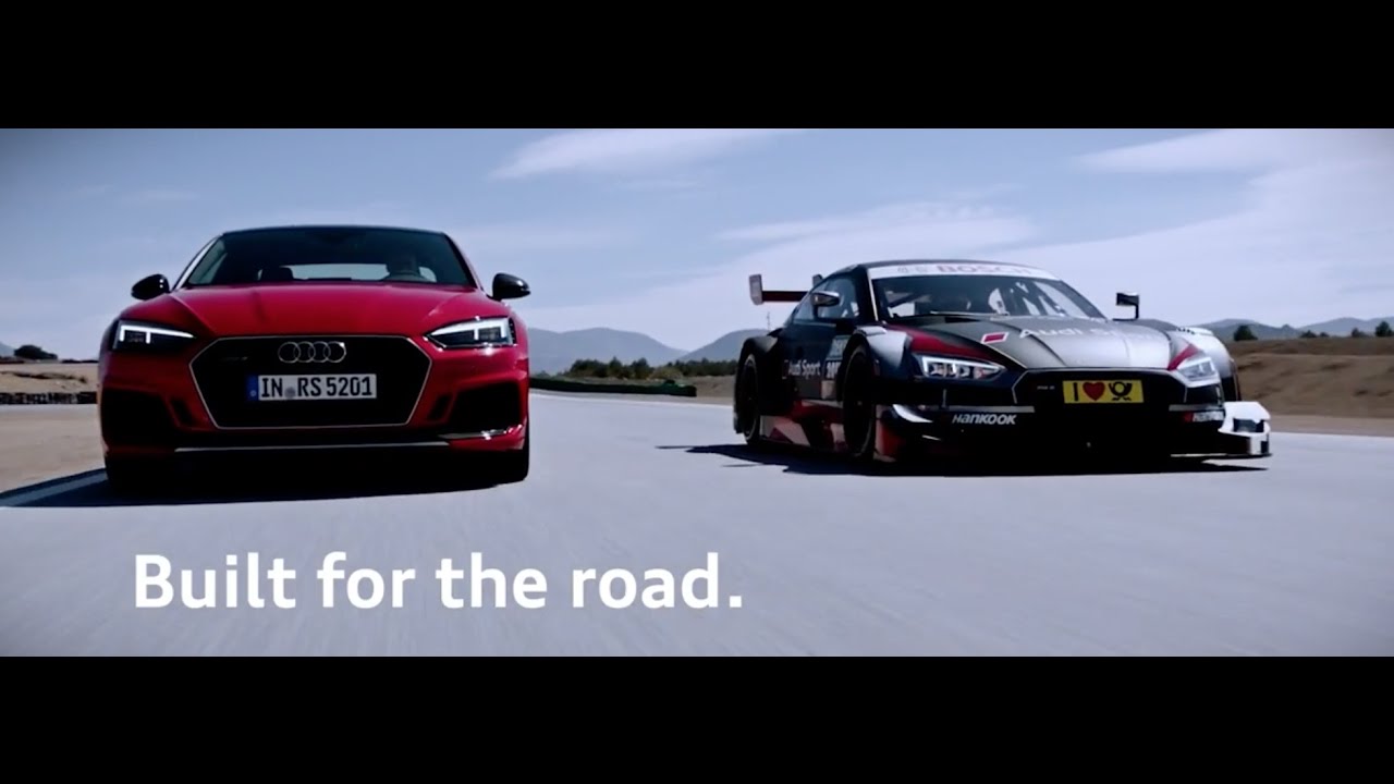 2018 Audi RS5 vs RS5 DTM on track - Hard Song