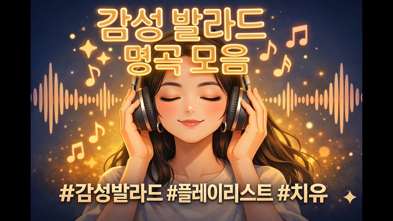 Playlist 숨박히게 긴 발라드 노래 모음, 느낌 알잖아~