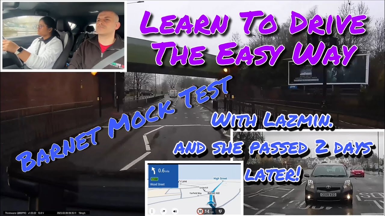 Barnet Mock Test With Lazmin. And the advise that helped her pass 2 days later!!