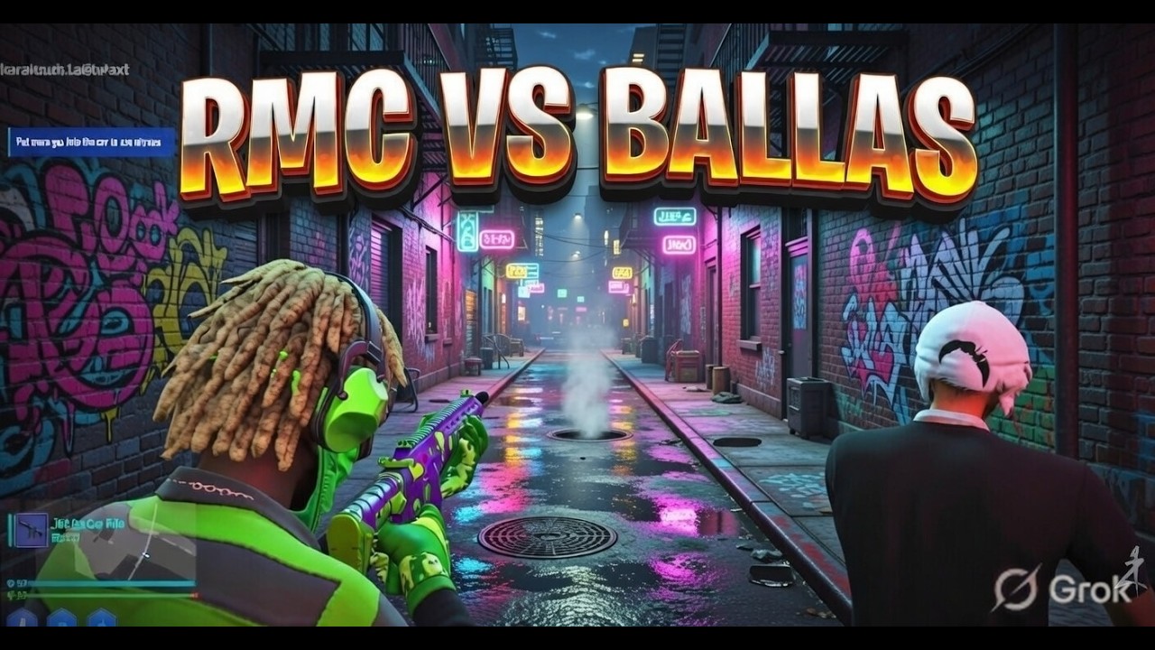 RMC VS BALLAS,GTA V RP SOULCITY 2.0 BY ECHO RP