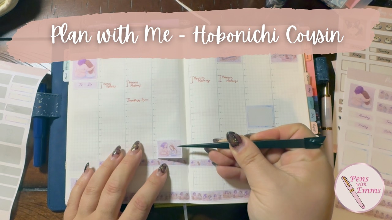 Plan With Me in my Hobonichi Cousin