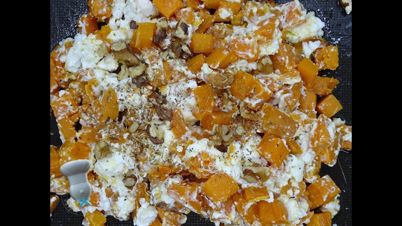 Recette de patates douces rôties au chèvre et au miel