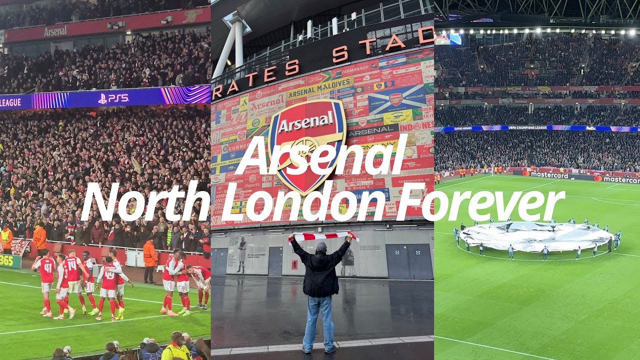 vlog4. 🇬🇧 North London Forever l 아스날 경기직관 브이로그