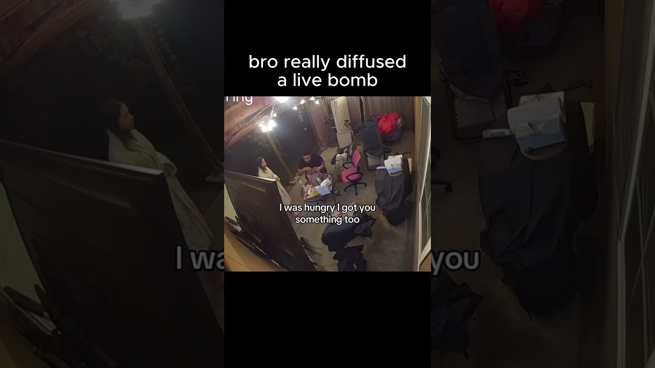 bro really diffused a live bomb