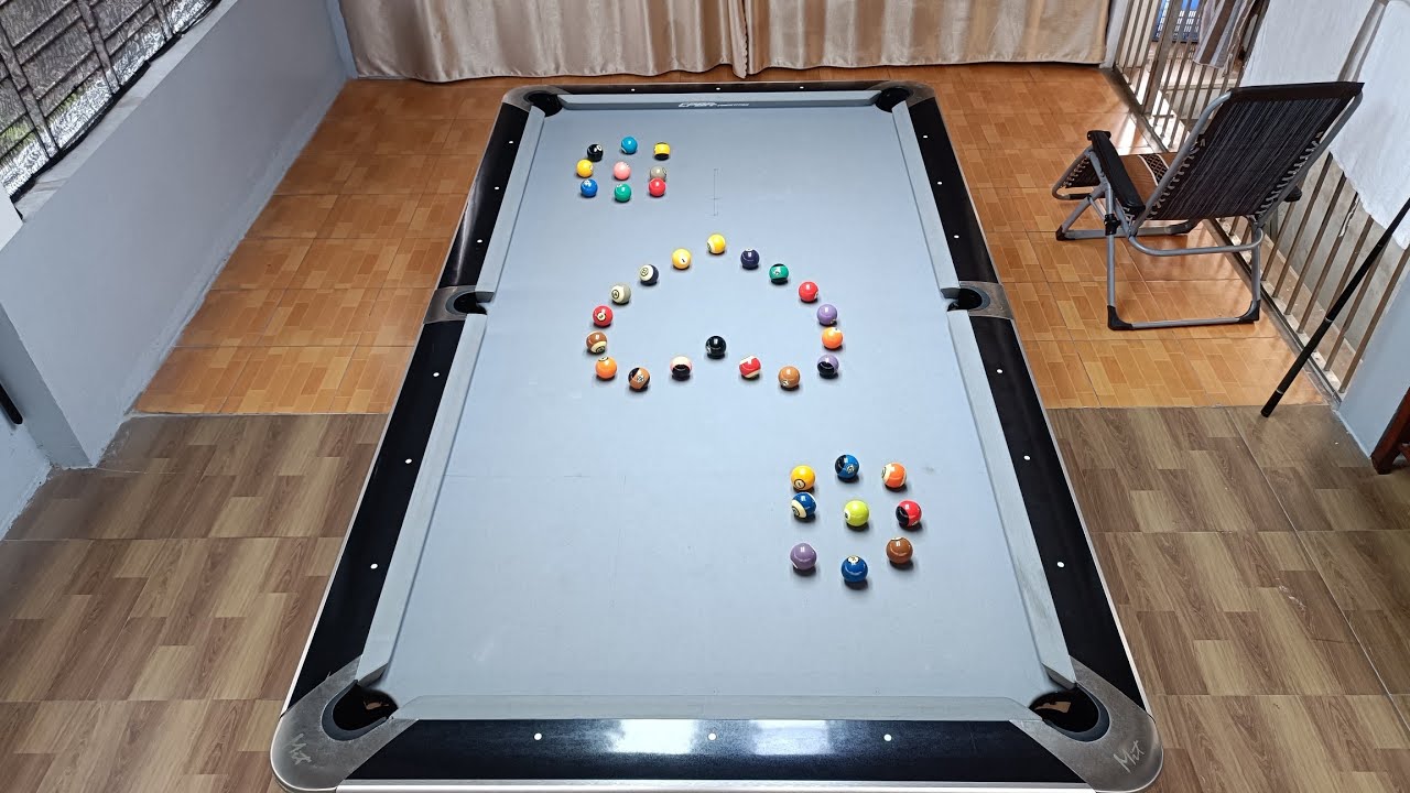 Pool Challenge: #4 | 6♥ Shape  with 36 Balls | LIVE