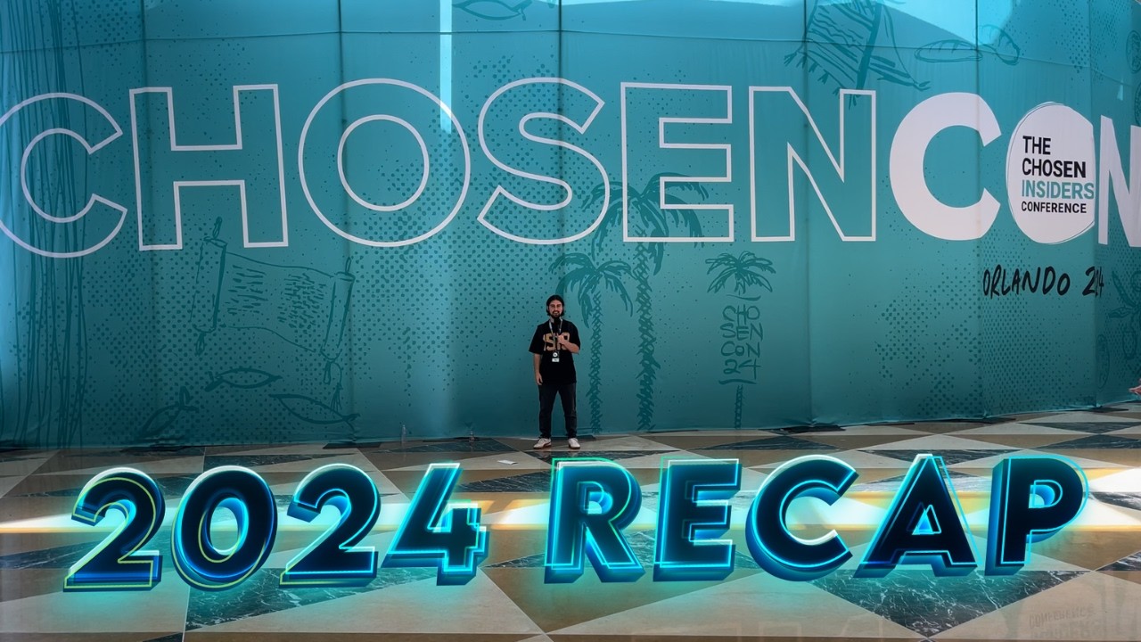 My CHOSENCON 2024 Experience! | The Chosen Insiders Conference #thechosen #chosencon