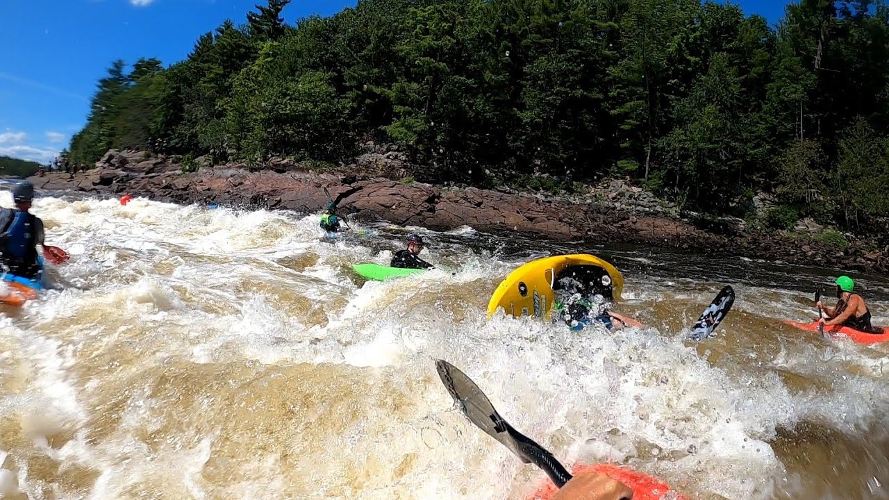 King of Clubs,      Kayaking the Ottawa river