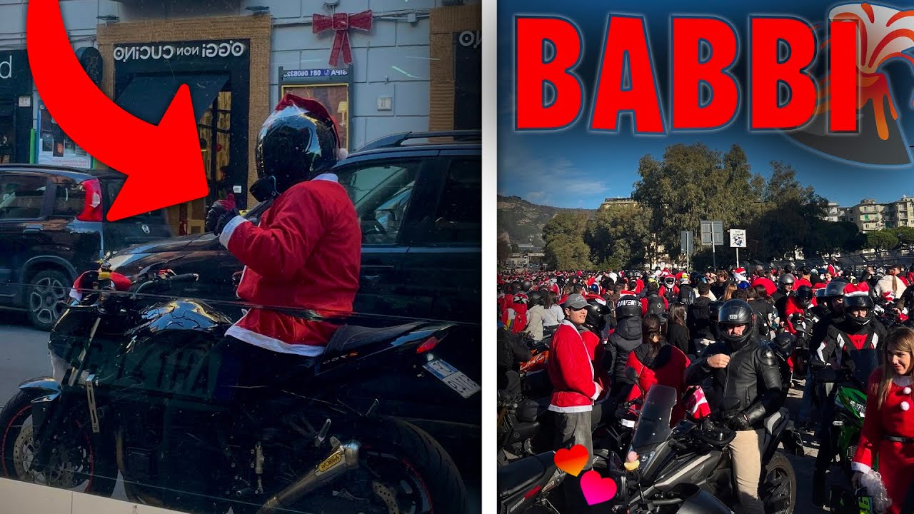 Classico natale in moto