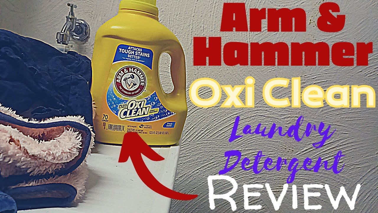 Arm And Hammer Oxiclean Detergent Review