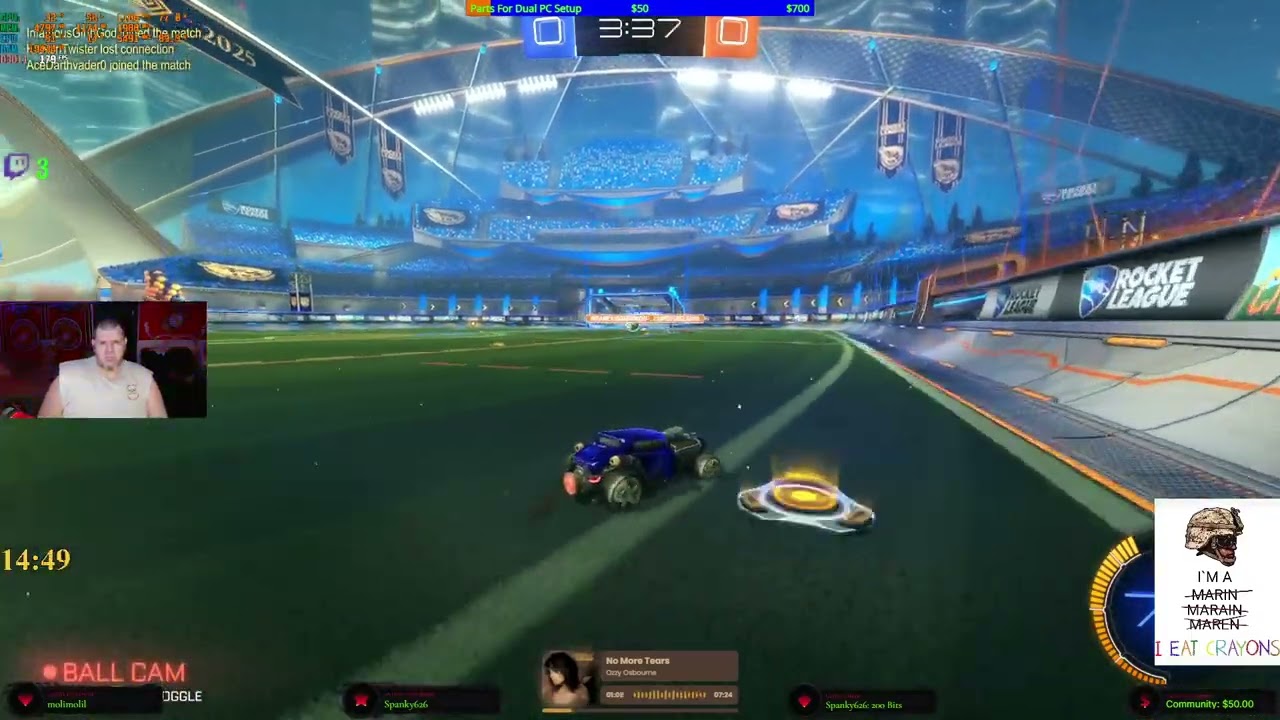 Like a wide-receiver I caught the ball and ran it in for the goal!!!! | 