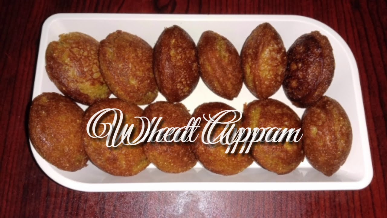 SOFT WHEAT APPAM#yummy#soft#tasty