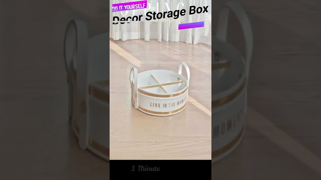 DIY Storage box Life Hacks 😍 Part 06 || #Shorts #doityourself