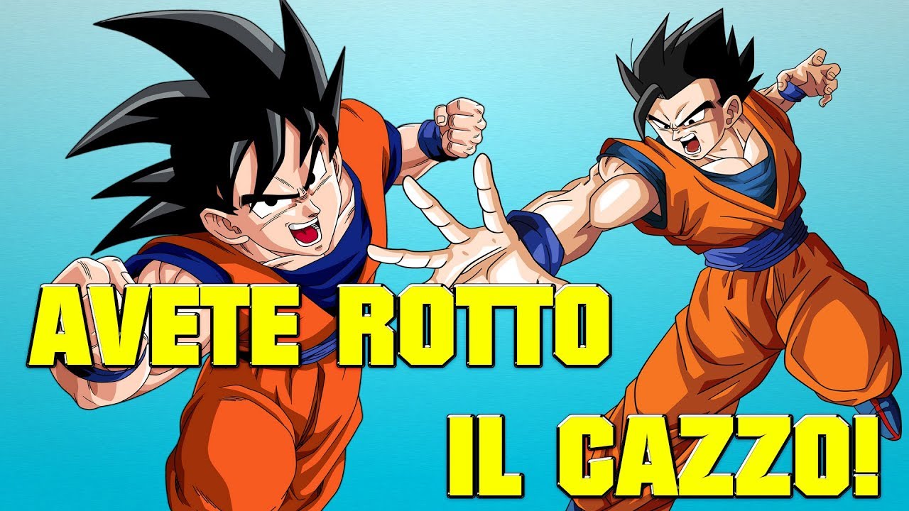 GOKU E GOHAN AVETE ROTTO IL CA**O!
