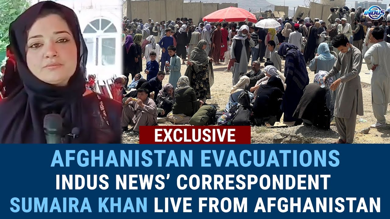 Indus News Correspondent Sumaira Khan Updating Live From Afghanistan