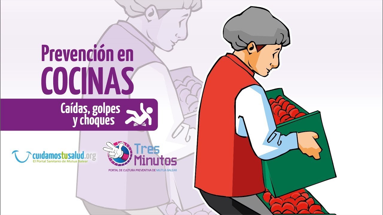 PREVENCI&Oacute;N EN COCINAS III: CA&Iacute;DAS, GOLPES Y CHOQUES