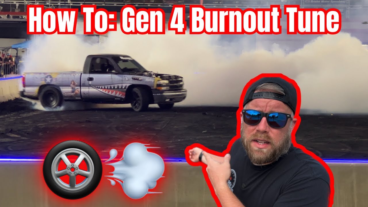 Gen 4 Burnout Mode... ENGAGED!  How to tune your 2007-2013 GM Trucks to LIGHT THE TIRES UP!