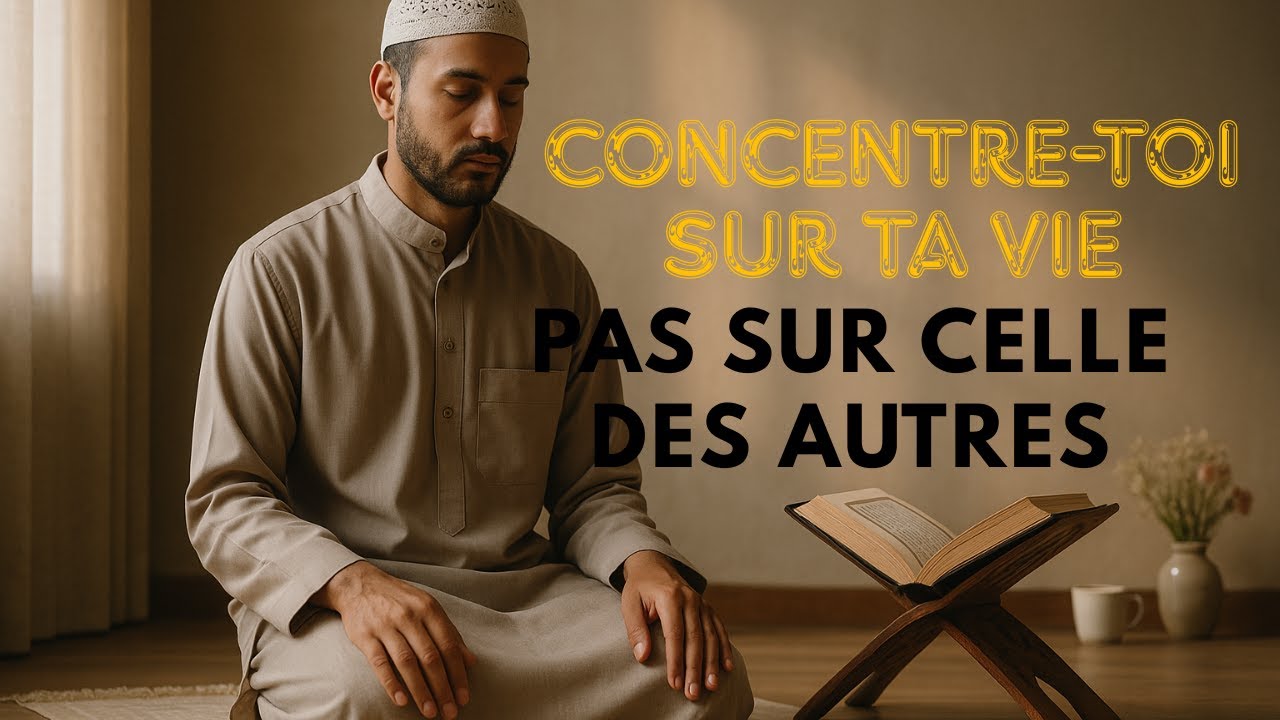 Concentre-toi sur ta vie et garde le silence