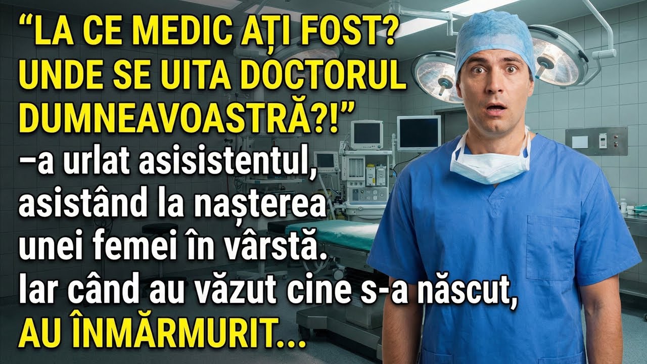 LA CE MEDIC AȚI FOST?! — INFIRMIERUL A VĂZUT COPILUL ȘI A ÎNCREMENIT!
