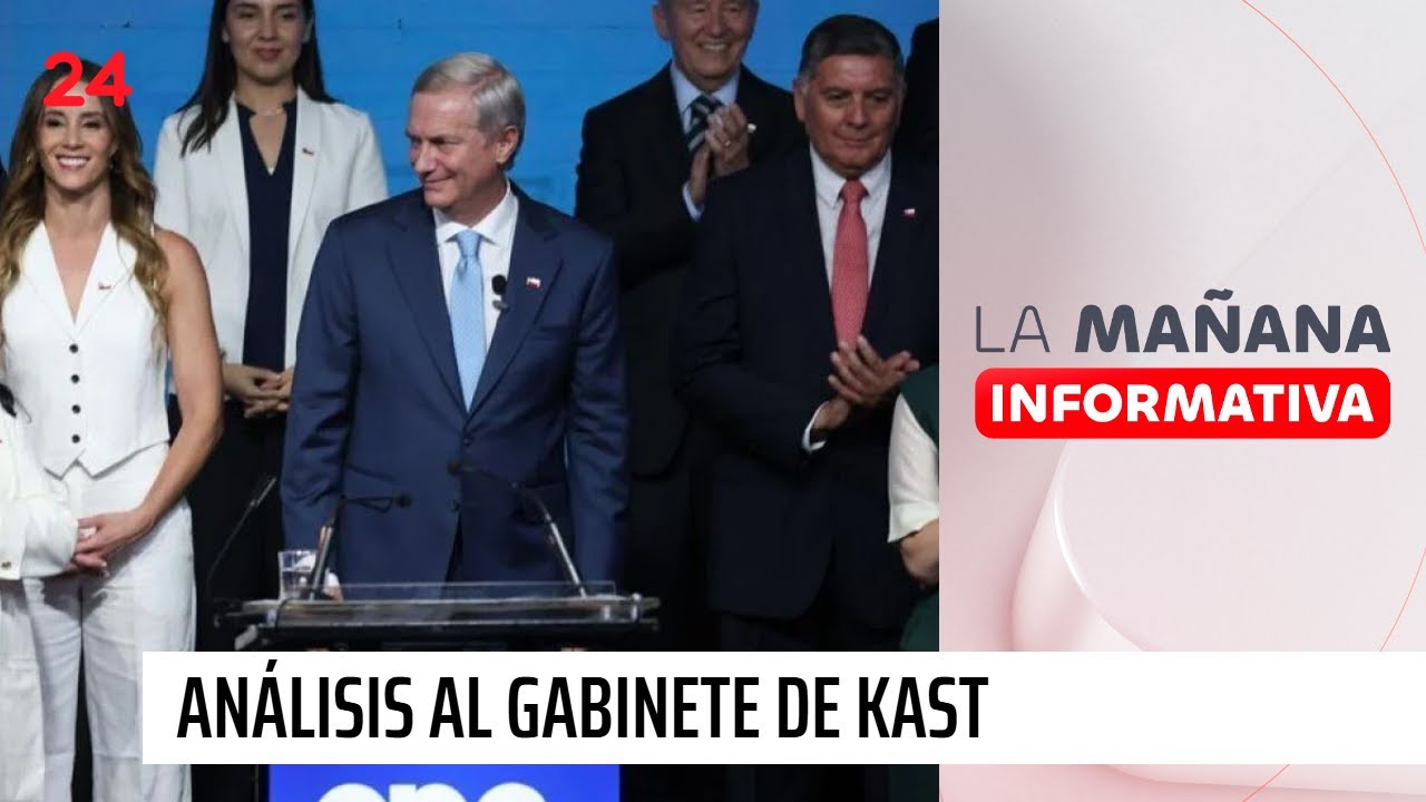 Análisis al gabinete de Kast: 