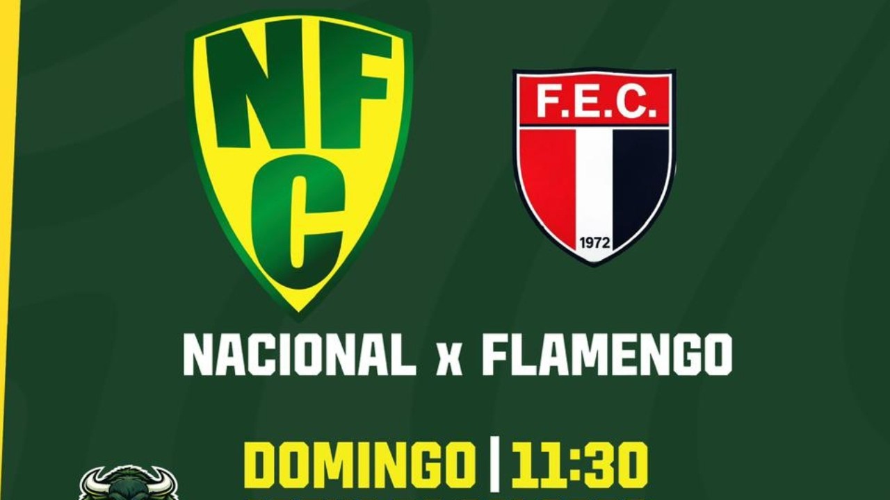 SUEPR COPA OURO SUB 20 - NACIONAL (NOVA SERRANA ) X FLAMENGO (CONECEIÇÃO DO PARÁ )