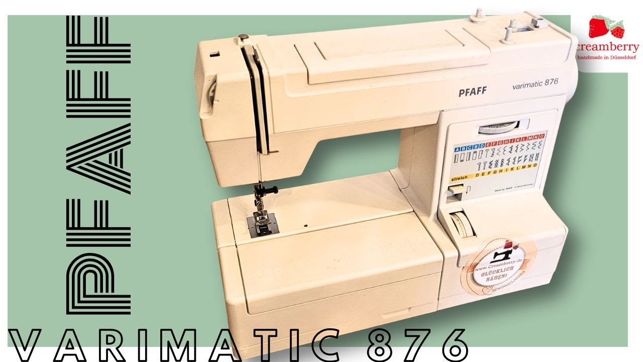Pfaff varimatic 876 #Bedienungsanleitung #Nähmmaschine