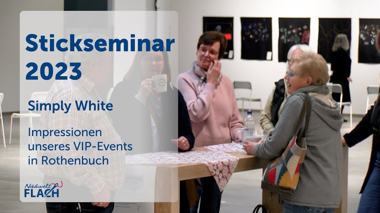 Impressionen Stickseminar 2023 