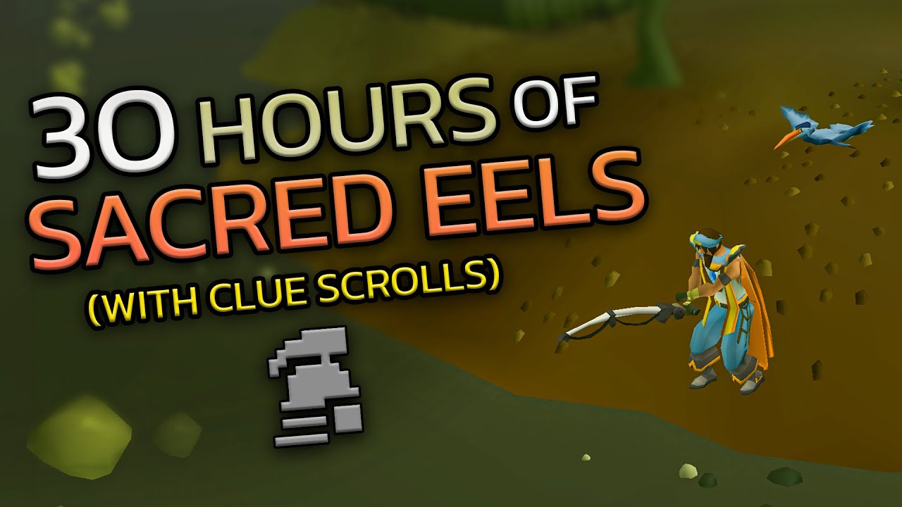Loot From 30 Hours Of Fishing Sacred Eels