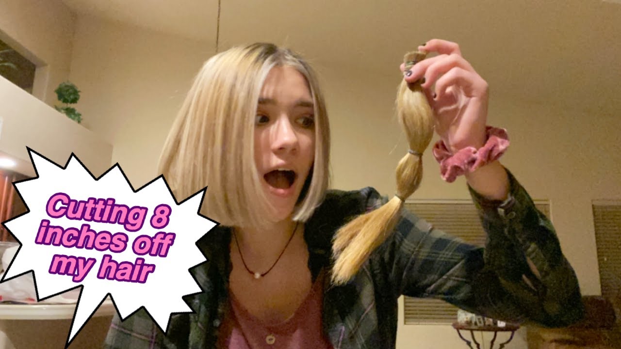 Cutting And Donating My Hair!