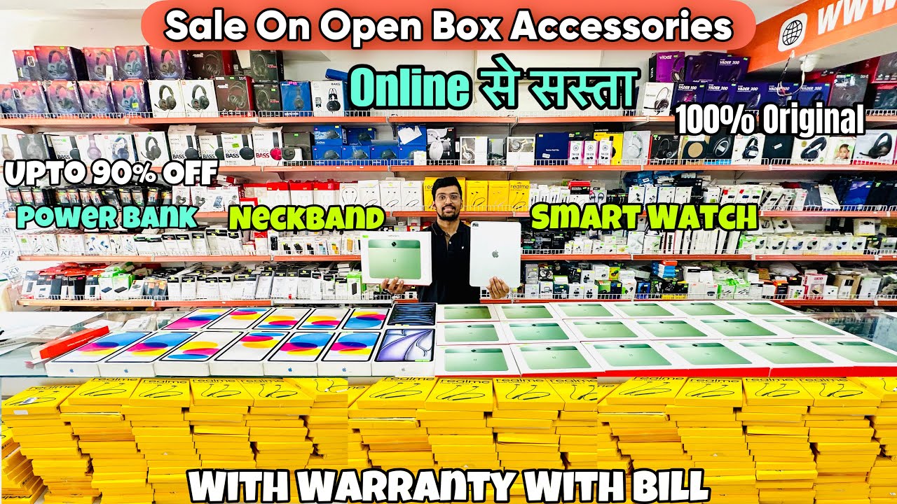 Sale on Open Box Accessories🔥|Neckband, Smart Watch, Speakers😎|100 % Original ‪‪