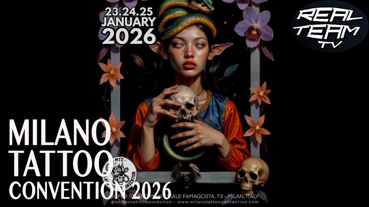 Milano Tattoo Convention 2026 - REAL TEAM TV