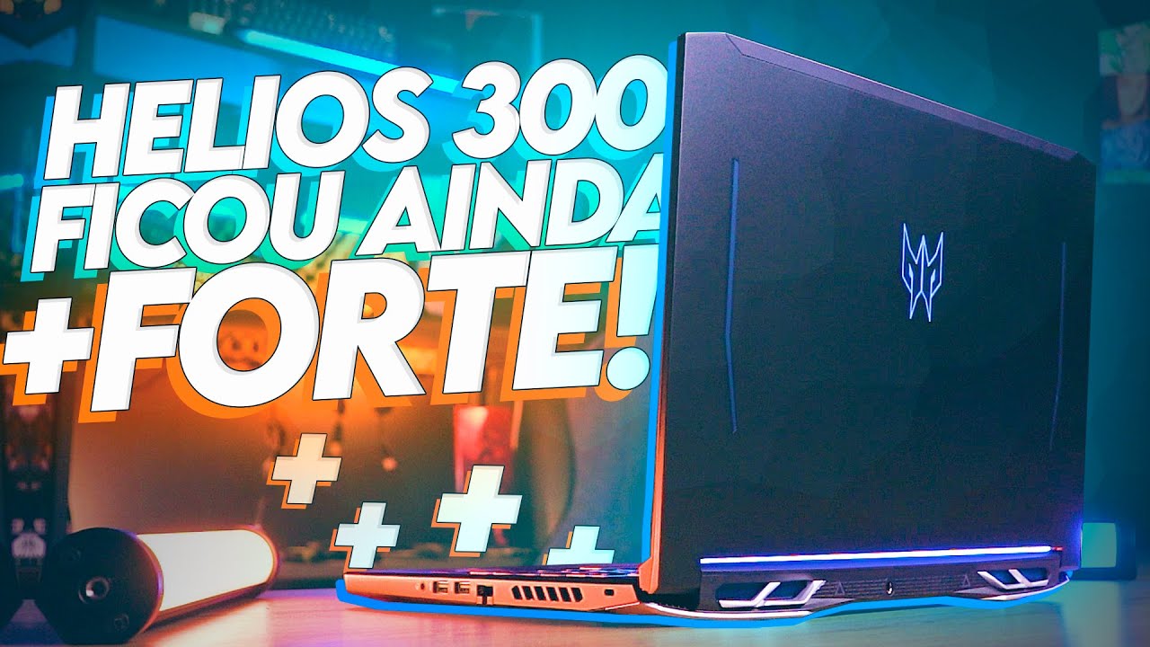 LIBERAMOS TODO O PODER da RTX3070 do HELIOS 300! RTX3070 com 140W de TGP