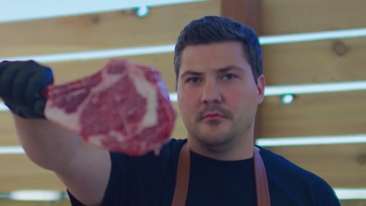 Reverse searing a tomahawk on the Burch Barrel grill with @MadScientistBBQ.