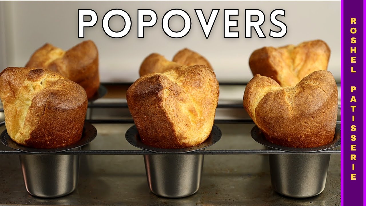 How To Make Popovers Recipe | Kosher Pastry Chef