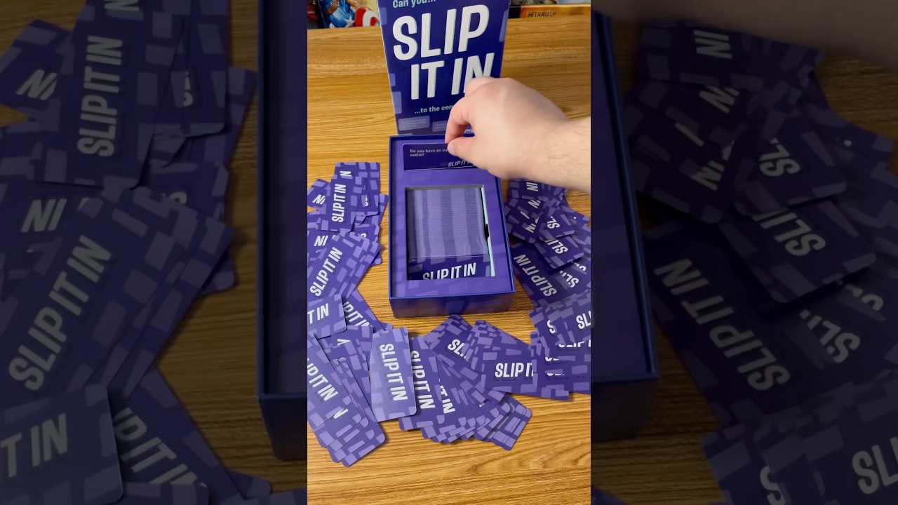 A game about catching your friends off guard 😈 #boardgames #gamenight #partygames