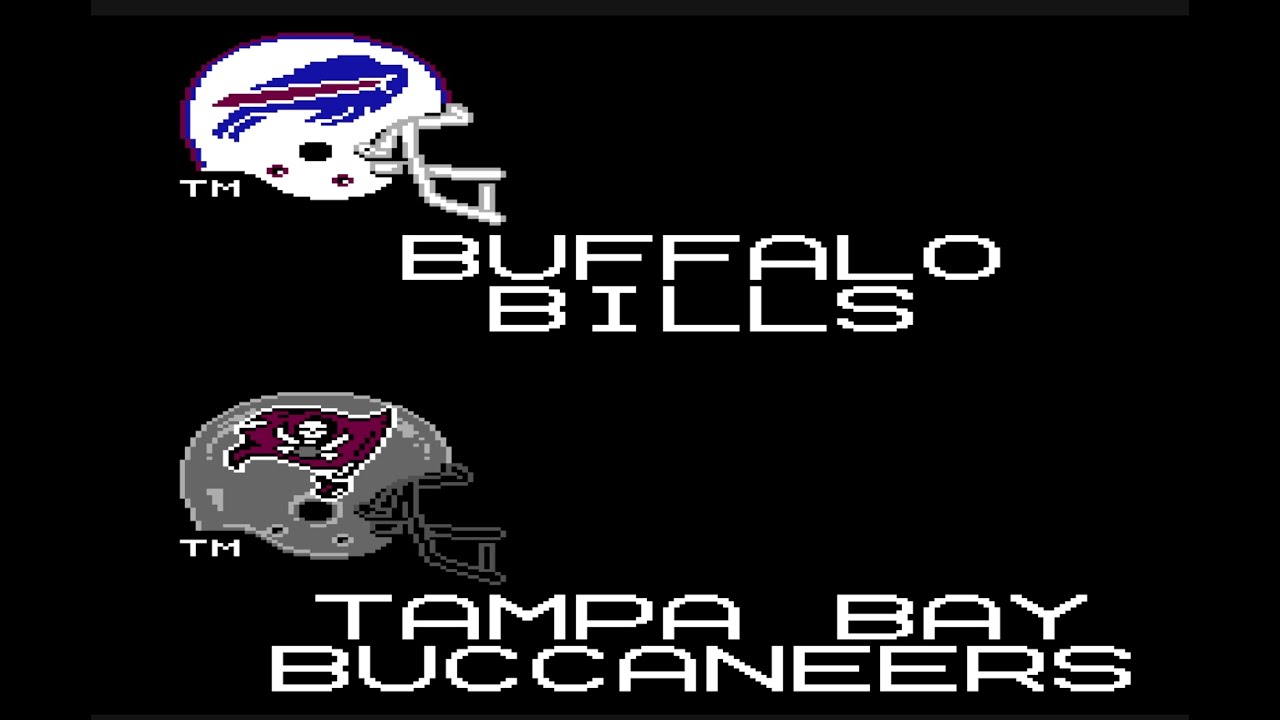 Tecmo Super Bowl 2025 Season TB vs BUF week 10🏴‍☠️🦬🏈