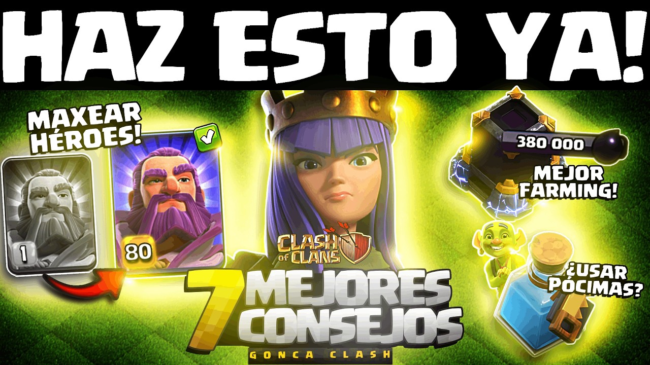 🚨 MI PLAN SECRETO para MAXEAR HÉROES en 2026: 7 CONSEJOS CLAVE TRAS el 6º HÉROE | Clash of Clans